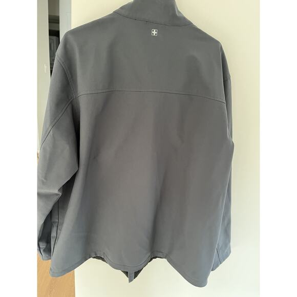 Swiss Tech 2XL (50-52) Rain Resistant Soft Shell Men's Jacket Gray Zip Up. - Picture 9 of 9